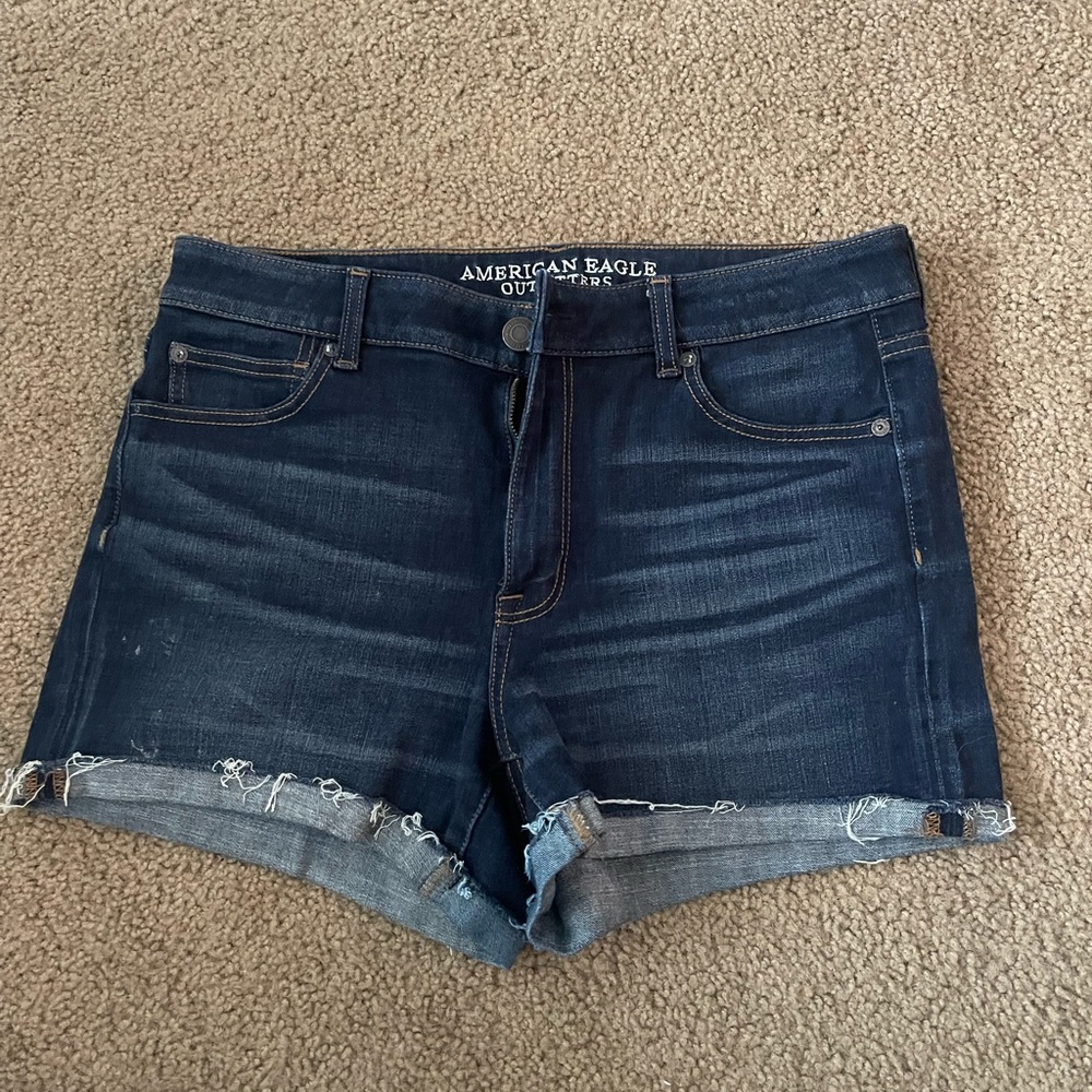 AE Hi rise shortie shorts